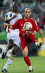Hasan Sas tijdens WK 2002 tegen Senegal